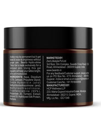 Beardo Tattoo Shiner Gel, 50g | Hydro Gel Heals & Maintains Tattoo Ink | Tattoo Gel for Men with Almond Oil & Turmeric Extract | Brightens & Shines Tatoo for Men