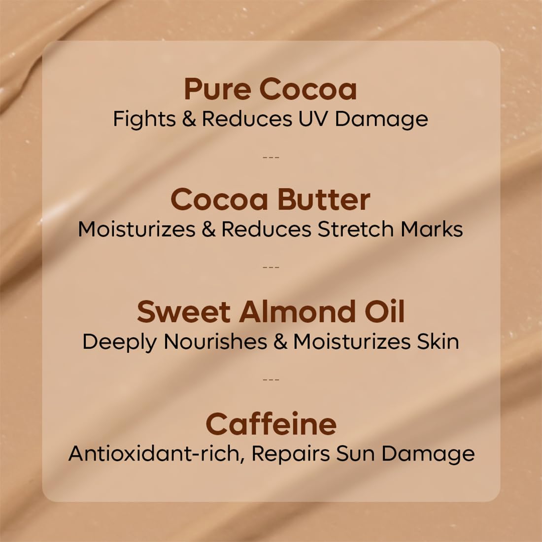 mCaffeine Deep Moisturizing Choco Body Lotion for Dry Skin | All Season Moisturizer for Body with Cocoa Butter & Shea Butter | Non-Sticky Body Lotion for Women & Men (250ml)