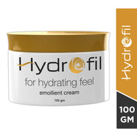 Hydrofil Emollient Moisturizing Cream for Hydrating Feel 100ml - Pack of 2