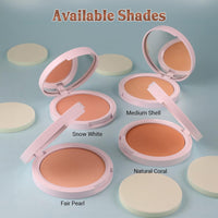 Iba Pure Skin Perfect Look Long Wear Mattifying Compact - Fair Pearl, 9g | Even Coverage | Oil Free | Matte Finish | SPF 15 | Face Makeup | 100% Natural | Halal Certified & Vegan Makeup