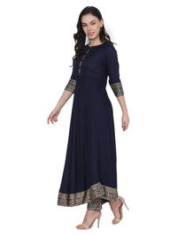 VASTRAMANIAA Women's  Rayon Kurta Palazzo Ethnic Set