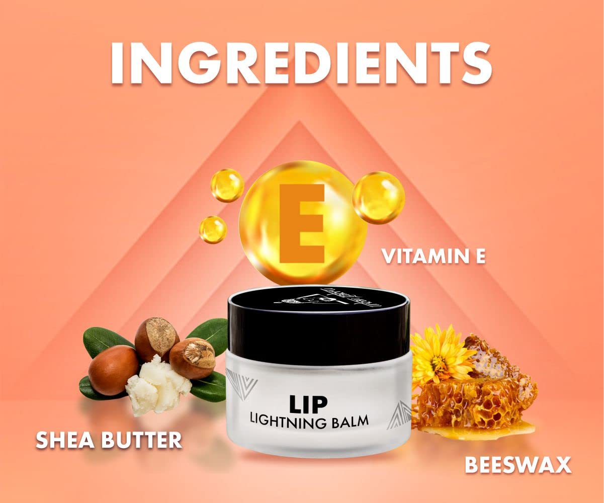 Urbangabru Lip Balm For Lightening & Brightening Dark Lips With Shea Butter, Beeswax & Vitamin-E (Lip Balm) 20g - Pink