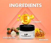 Urbangabru Lip Balm For Lightening & Brightening Dark Lips With Shea Butter, Beeswax & Vitamin-E (Lip Balm) 20g - Pink