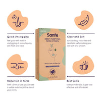 Sanfe Promise Face Acne Patch - Pack of 36 & Sanfe Deep Purifying Nose Strips for Women - Pack of 6 with Fuji Green Tea & Witch Hazel extracts