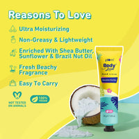 Plum BodyLovin' Hawaiian Rumba Hand Cream | Ultra Moisturizing With Shea Butter | Non-Greasy & Lightweight | Fresh Tropical Aqua Fragrance | Travel Friendly
