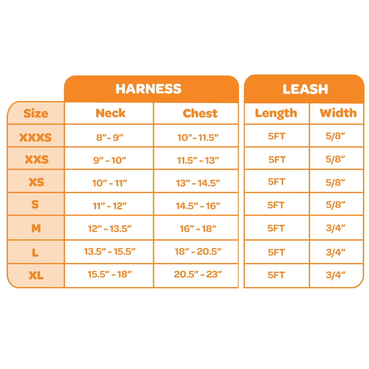 Voyager Step-in Air All Weather Mesh Harness and Reflective Dog 5 ft Leash Combo with Neoprene Handle, for Small, Medium and Large Breed Puppies by Best Pet Supplies - Orange/Black Trim, Medium Harness Leash Bundle (Orange/Black Trim) M (Chest: 16 - 18")