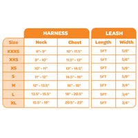 Voyager Step-in Air All Weather Mesh Harness and Reflective Dog 5 ft Leash Combo with Neoprene Handle, for Small, Medium and Large Breed Puppies by Best Pet Supplies - Harness Leash Set (Orange), M