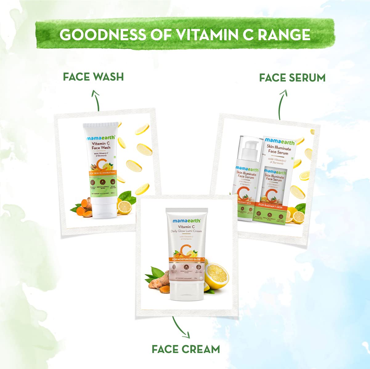 Mamaearth Vitamin C Daily Glow Lumi Cream with Vitamin C & Turmeric for Moisturizing Glow, Moisturizer with Highlighter - 30 g