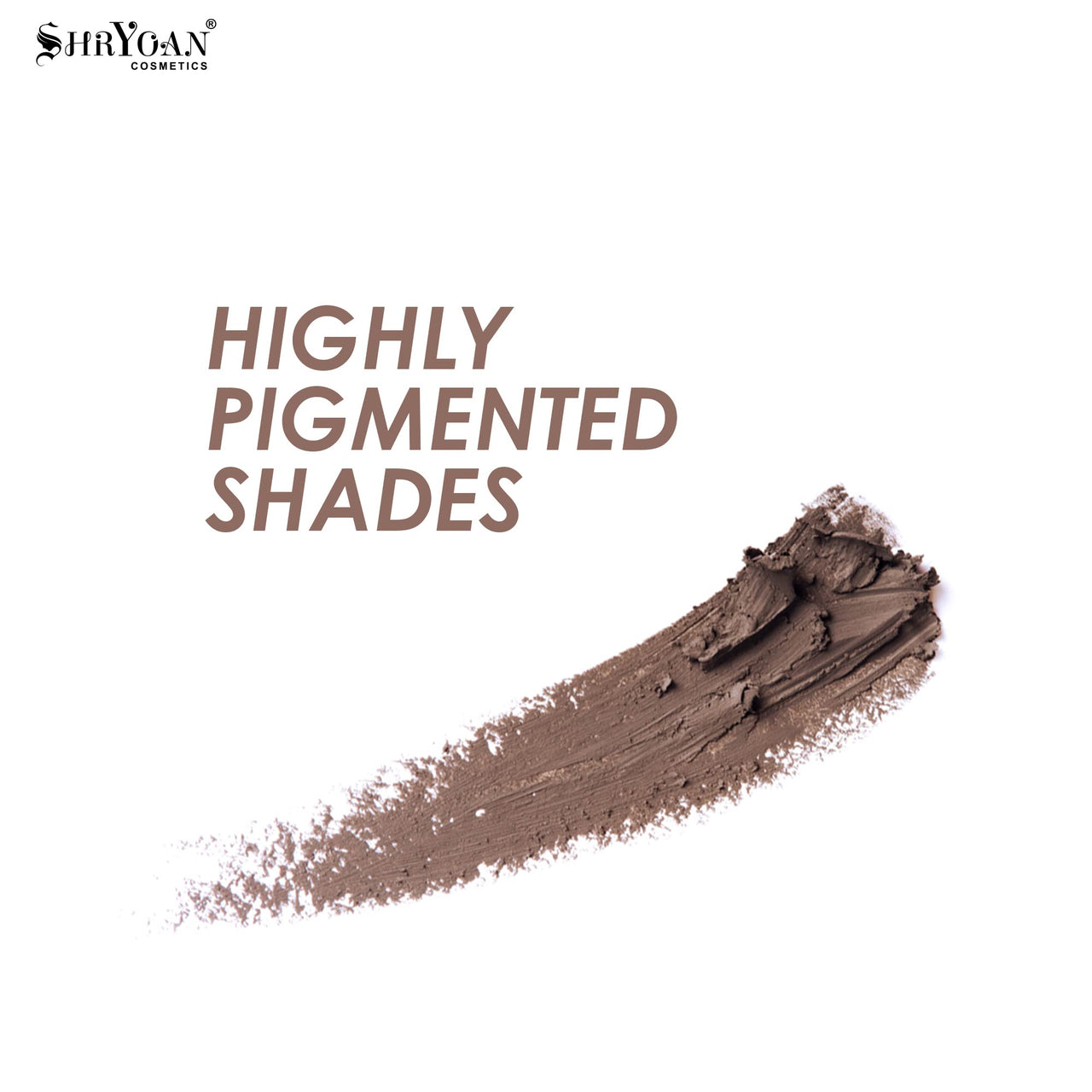 Shryoan Long Wear Eyebrow Finishing Powder| Defining Eyebrows, Travel-Friendly Palette with Blendable Shades (4g) (Shade 01)