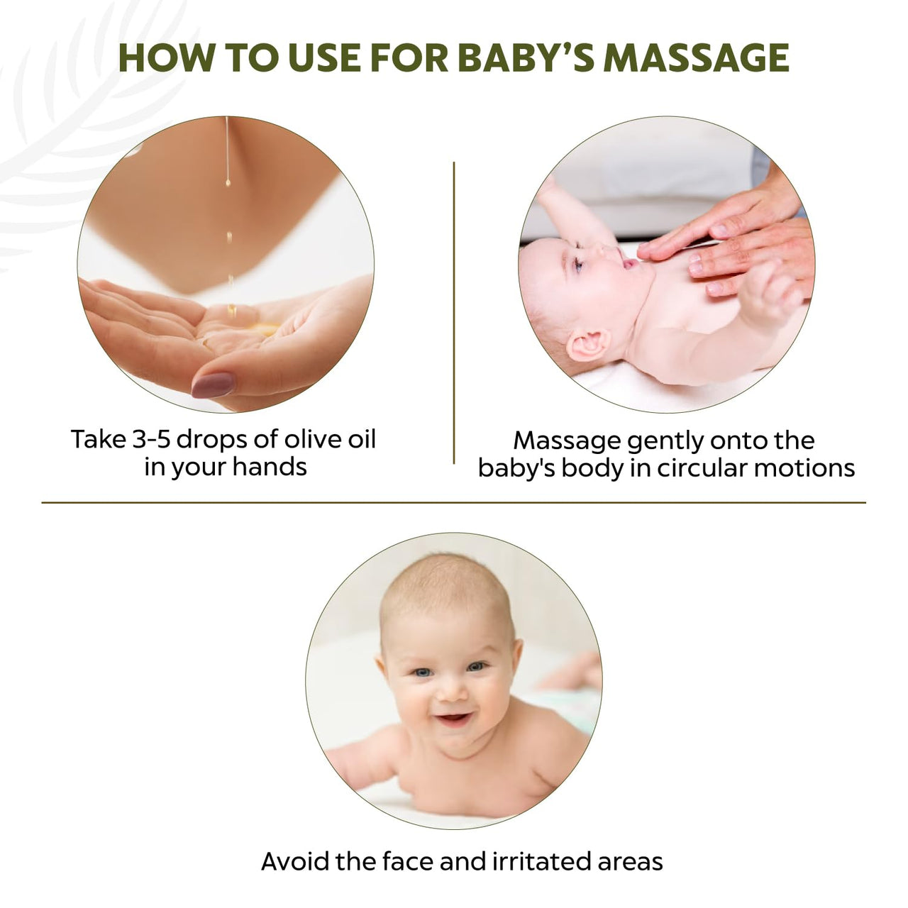 Indus Valley Bio Organic Pure Extra Virgin Olive 100% Organic and Cold-press, Massage Oil for Skin & Hair Care - (100ml)