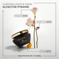 Kérastase Chronologiste Hair Mask for Aging Hair 200ml | Revitalizing & Hydrating Hair Mask for Aging Hair | Infused with Hyaluronic Acid, Abyssine & Vitamin E