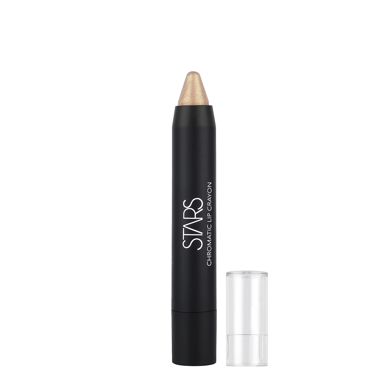 Stars Cosmetics Chromatic Lip Crayon Lipstick Rich Pigmentation Highlighting Moisturizing cream Shiny Light Weight Long Lasting Non Sticky Waterproof for All Skin Types for Girls Women (Pearly) 3.5g