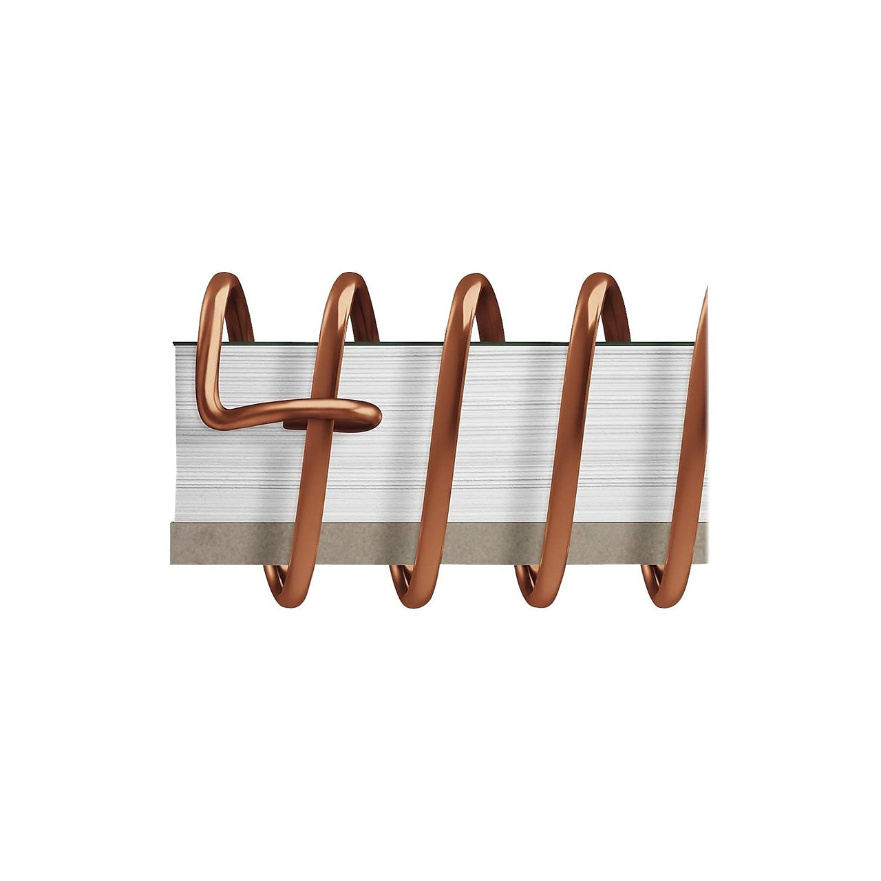 Ampad Gold Fibre Classic, Wirebound Planner Pad, Size 8-1/2 x 11-3/4, Red Cover, Legal Ruling , 70 Sheets per Pad (20-811),White