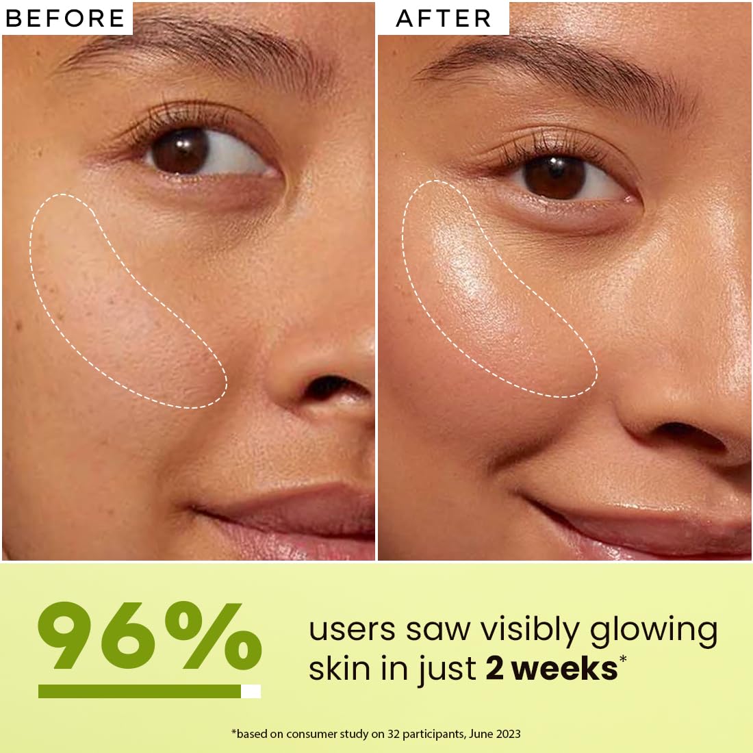 Hyphen Golden Hour Glow Face Serum with Niacinamide, Alpha Arbutin, Hyaluronic Acid Moisturizer, Aloe Vera Extract & Kakadu Plum| Non Sticky Serum for Men & Women & All Skin Types | 30Ml