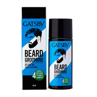 Gatsby Japan Beard Oil - Pure & Natural 50ml (Pack of 2) | Non-Sticky, Quick Absorbing, Pleasant Fragrance, Light Beard Oil for Men |Multipurpose Oil for Beard & Hair
