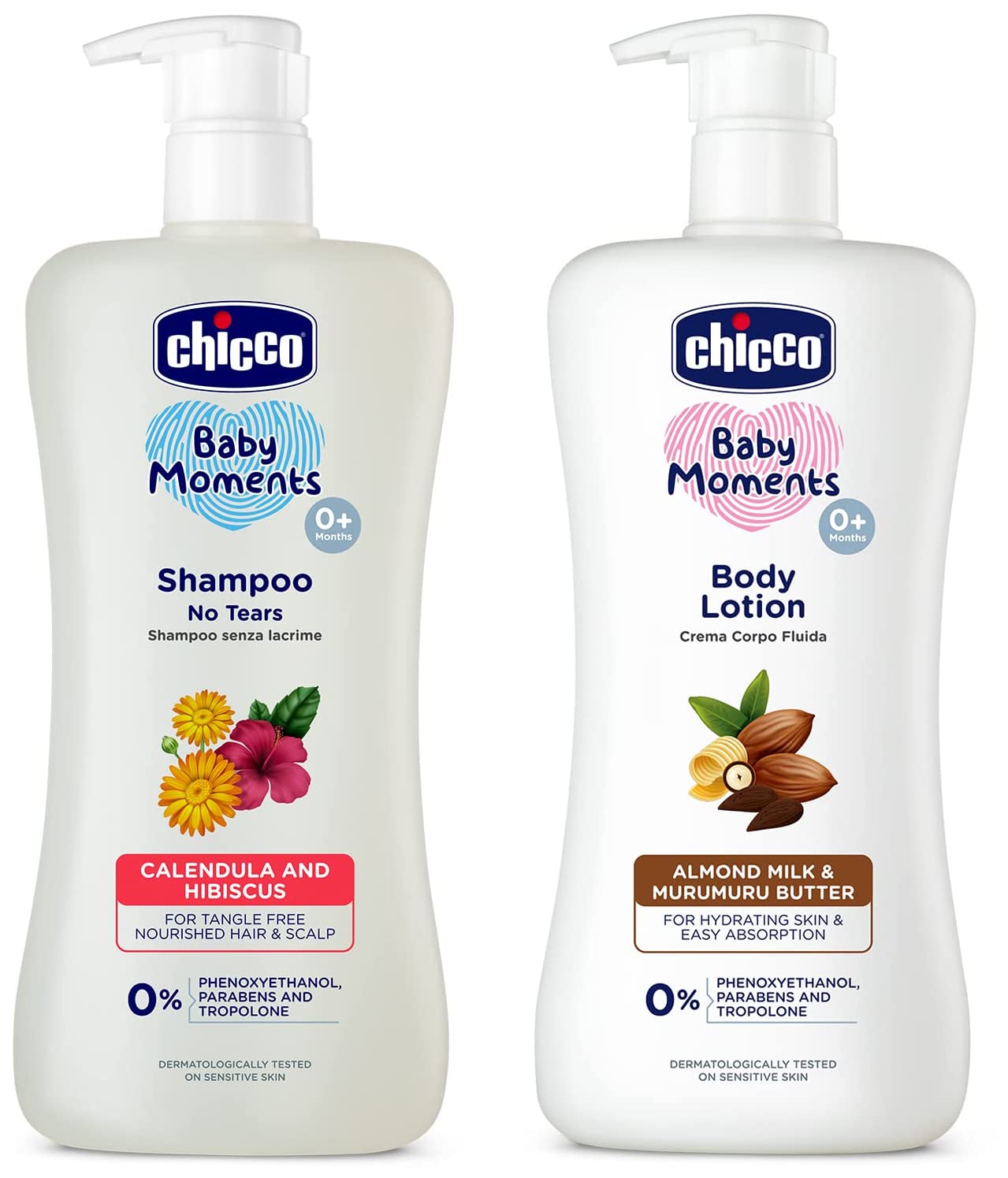 Chicco Body Lotion 500 ml with Shampoo 500 ml