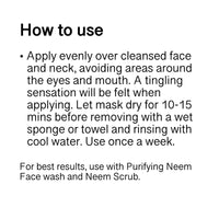 Himalaya Herbals Purifying Neem Pack, 100g Packaging might differ