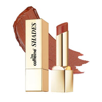 mCaffeine Shades Creamy Matte Kiss Bullet Lipstick | Moisturizing & Lightweight | Comfortable, Non-drying & Long Stay Lipstick | Infused with Cocoa Butter & Vitamin E | Lipstick | 3.5 g - Choco Melt