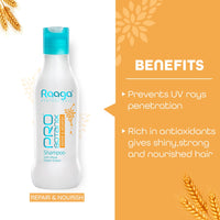 Raaga Professional Pro Botanix Repair and Nourish Shampoo with Wheat Protein (200 ml) Repairs and Nourishes Dry and Damaged Hair | Suitable For Men & Women