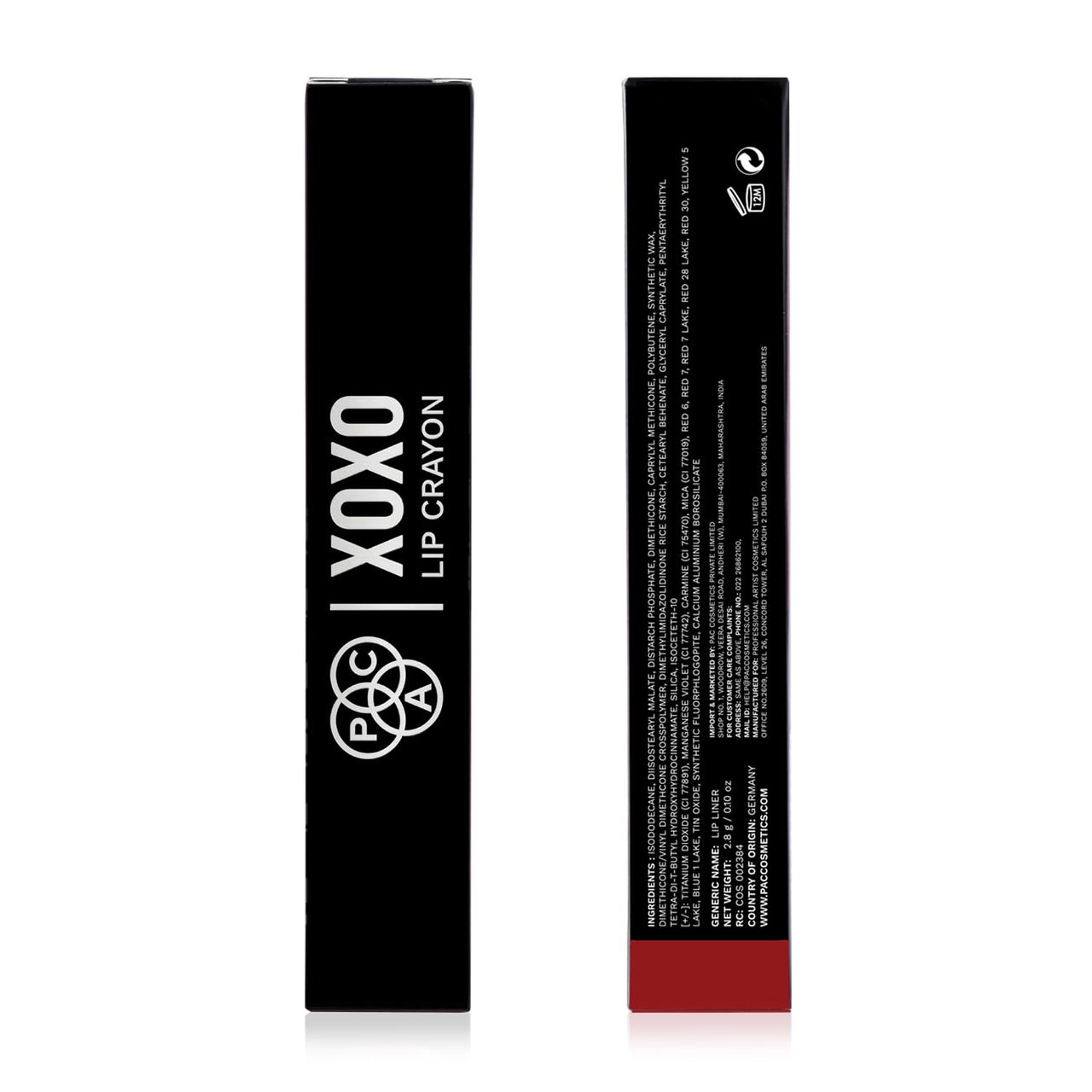 PAC XOXO Lip Crayon (Queen of Hearts)