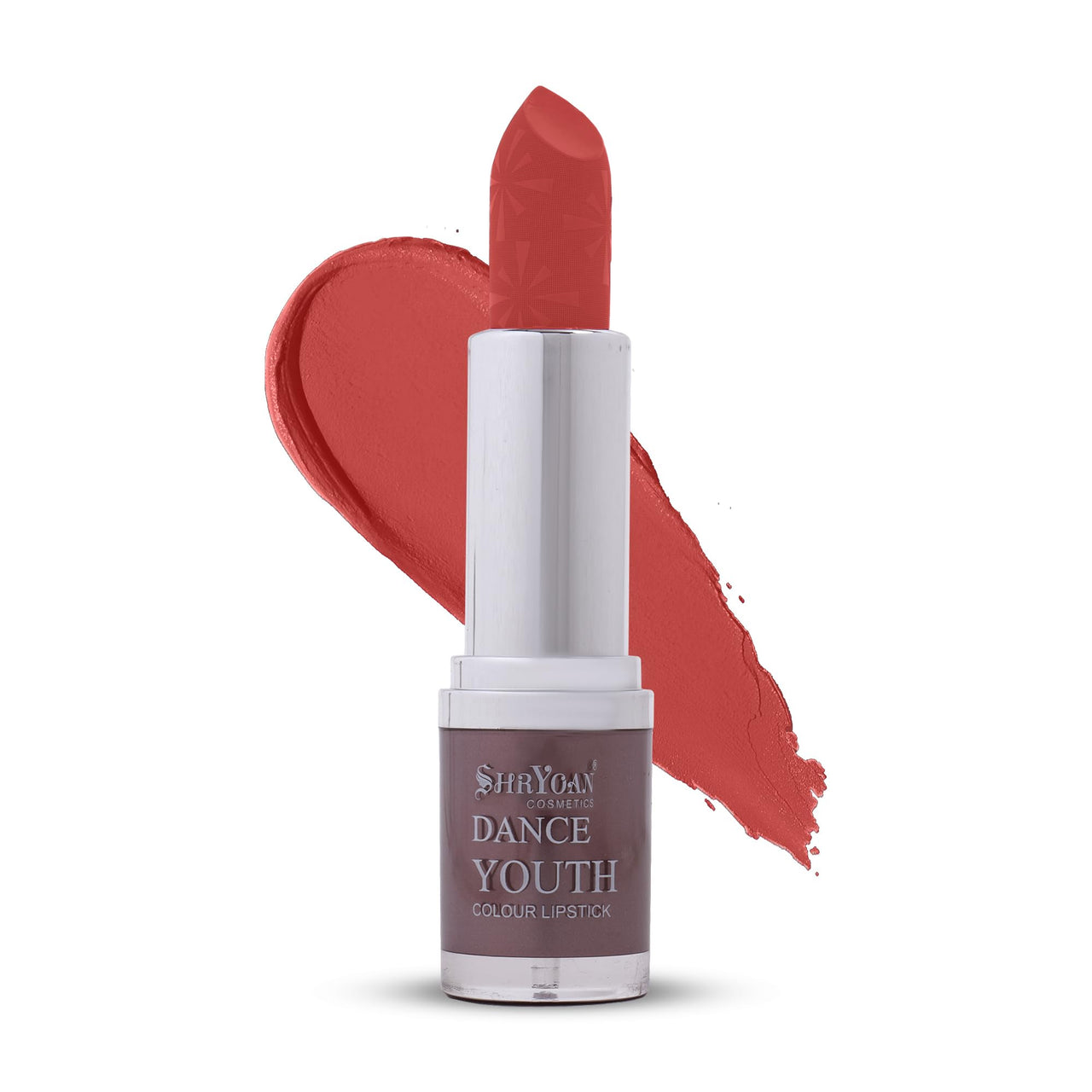 Shryoan Dance Youth Colour Matte Lipstick | 24hr Long Lasting, Velvet Texture, Matte Finish, Easy to Glide and Easy to Use (3.8g) (Shade-14)