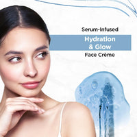 Streax Hydrate & Shine Serum Infused Face Cream Gel, 50 gm with 6% Glutathione & Hyaluronic Acid Complex