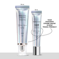 FACESCANADA Strobe Cream - Silver, 18ml | Primer + Highlighter + Moisturizer | Shea Butter & Hyaluronic Acid | Intense Hydration | Flawless Radiant Dewy Skin | Illuminating & Glowing Makeup Base