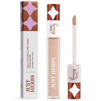 Just Herbs Full Cover Filter Finish Under Eye Light Weighted Matte Finish Concealer for Face Makeup 5 ml (Sand)