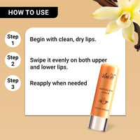 Iba Pure Lips Moisture Rich Lip Balm - Cocoa Vanilla 4.5 g | For Pigmented Dry Damaged & Chapped Lips | Enriched with Cocoa Butter Shea Butter | Glossy Finish | 100% Natural | Halal Certified & Vegan