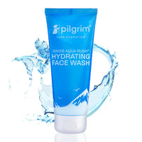 Pilgrim SWISS AQUA RUSH™ HYDRATING FACE WASH for men & women | Crafted with powerful hydrators - Pentavitin, Aquaxyl, Swiss Aqua Rush | Hydrating Face wash | Refreshes skin & restores hydration|100 ml