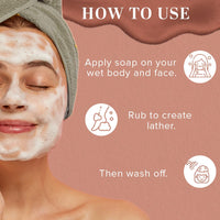 Khadi Natural Woody Sandal & Honey Soap| Even Outs Skin Tone| Makes Skin Glow | Suitable for All Skin | Pack of 3 | (100 * 3) (300 gm)