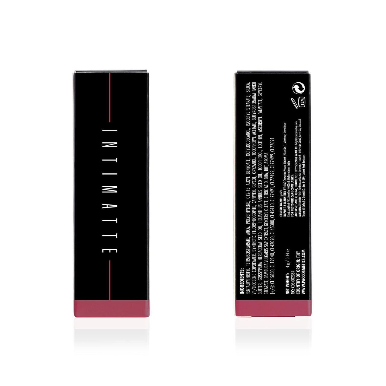 PAC Intimatte Lipstick (Skip A Beat)