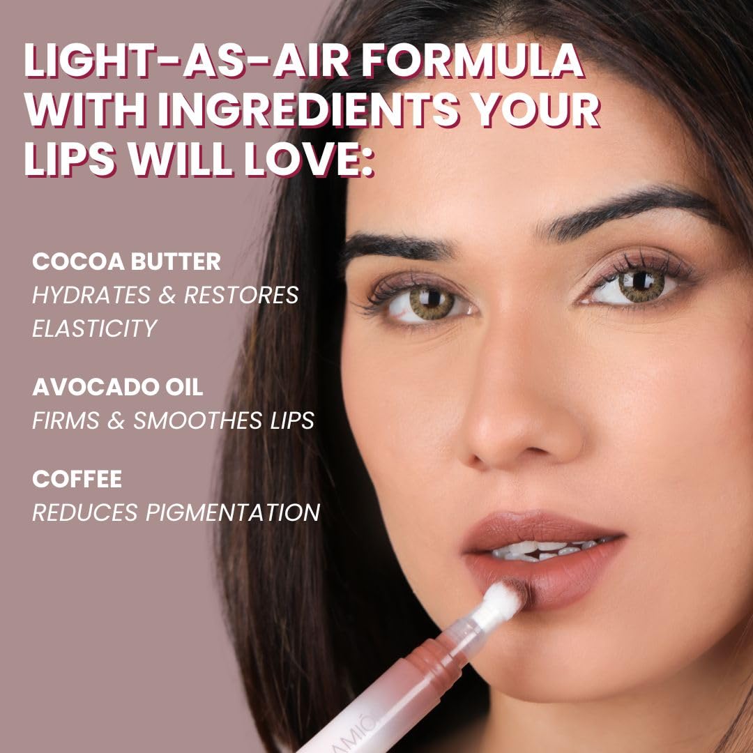 LAMIOR Blurry Fudgy Lip Tint - Combo of 3, Shade - Sunday Brunch | Ultra Velvety Matte | Transfer Proof & Hydrating Formula | Long-Lasting Lip Tint with Cushion Applicator | Vegan & Cruelty-Free