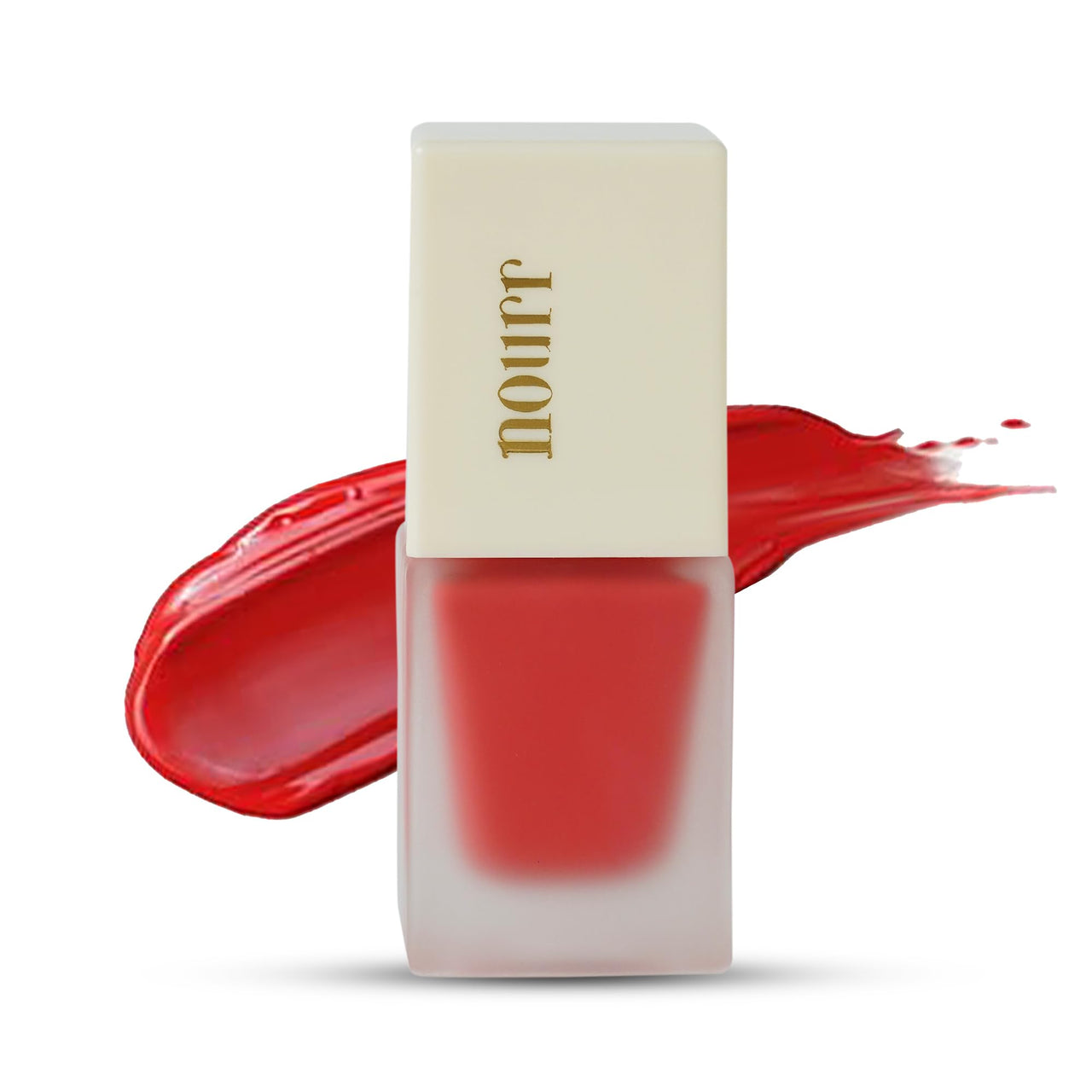 Nourr Liquid Blush - Beachy Peachy | Smudge-Proof, Buildable Intensity | Dewy & Fresh Finish | Long-Wearing Peach Cheek & Lip Stain