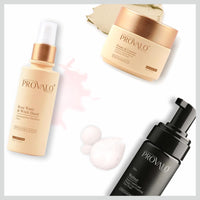 Provalo Men Care Kit Combo - Face Toner - 110ml, Mask - 100ml, Walnut Face Wash - 100ml | Pore Cleansing Hydration Regime(Salicylic Acid- 1%) For Dry & Sensitive Skin |Gift Hamper For Men | Premium Gift Packaging