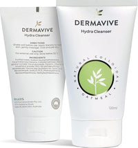 Neutriderm Pre-Makeup Skincare Combo, Vitamin E Moisturiser 125 Ml And Dermavive Hydra Cleanser Lotion (Combination) 120 Ml