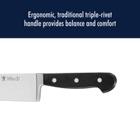 HENCKELS Classic Razor-Sharp 8-inch Slicing Knife, German Engineered Informed by 100+ Years of Mastery, Stainless Steel Chef Knife