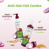 Mamaearth Onion Anti Hairfall Combo (Shampoo and Conditioner)- 250 ml each
