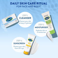Cetaphil Cleansing and Moisturising Syndet Bar, Shea Butter,For Face & Body, Sensitive skin, 75g, Pack of 1