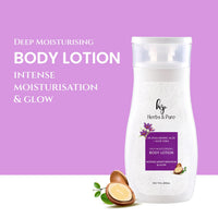 Herbs and Pure Hyaluronic Acid And Red Grapes Face Wash (100ml) For Dark Spots with Kesar Oil and Shea Butter Body Lotion (200ml) For Intense Moisturisation, Pack Of 2