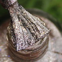 DeBelle Gel Nail Polish Sparkling Dust (Glitter Nail Paint)|Non UV - Gel Finish |Chip Resistant | Seaweed Enriched Formula| Long Lasting|Cruelty and Toxic Free| 8ml