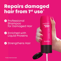 Matrix Opti.Repair Professional Liquid Protein Shampoo | Repairs Damage from 1st Use | for Less Split Ends, Breakage, Knotting | Paraben-free, 350ml