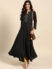 Rapsodia Women's  Rayon Anarkali Kurta