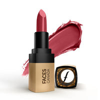 FACES CANADA Comfy Matte Velvet Touch Lipstick - Pink Biscoff 03, 4.2g | Velvety Matte Finish | 8HR Longstay | Intense Colour | Hydrating Lips | Smooth Application