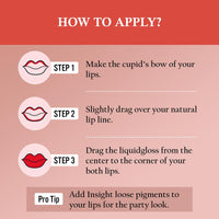 INSIGHT Long Wear Color Rich Lip Gloss, Glossy Finish - LG41-01