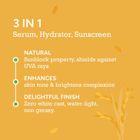 CITTA Invisible Sunscreen Serum SPF 50 PA++++ For Women & Men | No White Cast For All Skin Types | Rice Water & Bisabolol Sunscreen Serum | Hydrating & Non-Greasy | 30 ml