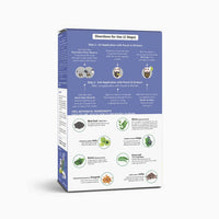 INDUS VALLEY 100% Botanical Hypo Allergic Aqua Beard Colour Dark Brown (100g +15ml)