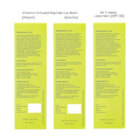 Hyphen Lip care combo for Dry & Chapped Lips | Vanila Lip Balm, Peach Lip Balm & SPF 30 Lip Screen Value Pack of 3 | Hydrating & Moisturizing Lip Balm for Men & Women