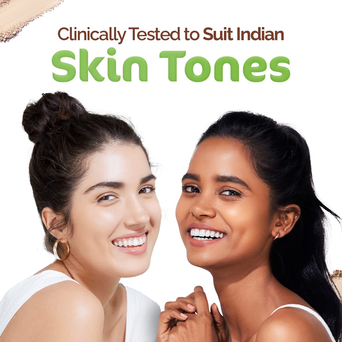 Mamaearth Glow Oil Control Radiant Compact Spf 30 With Vitamin C & Turmeric For 2X Instant Glow For Normal Skin- 9 G (Almond Glow), Brown