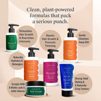 Arata Natural Oil Control Cleansing Shampoo With Maple, Sugarcane & Blueberry Extracts For Women & Men | All-Natural, Vegan & Cruelty-Free, 300 ML